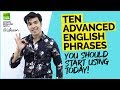 Advanced English Phrases To Speak English Fluently |  Improve Your English Fluency Today!