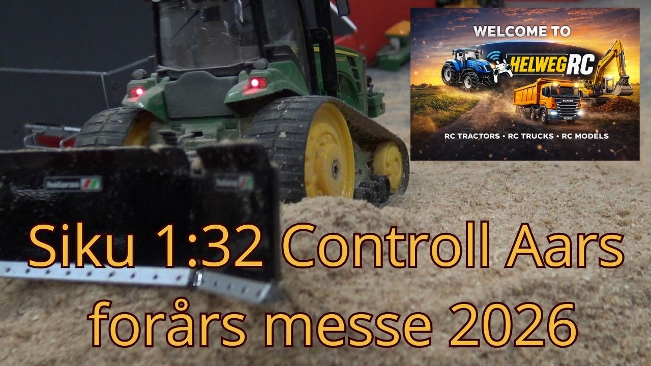 Siku 1:32 Control Layout at Aars Hobby Fair | RC Farming Exhibition