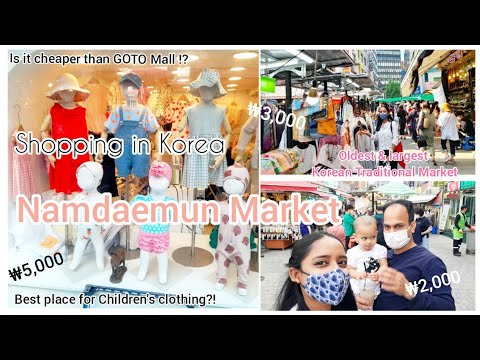 Namdaemun Market | Oldest & Largest Traditional Market in Seoul, Korea | Shopping in Korea vlog 🇰🇷