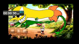 Speedrun for cuphead mobile Floral fury screenshot 5