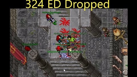 [Tibia 8.6] Noxious OT -  324 ED Dropped at Travinicial Castle - Gang Bang Dominando