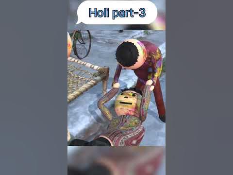 new holi cartoon videos