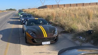 Hunting Down THE LOUDEST 812 Superfast in a Porsche 911 50!!!