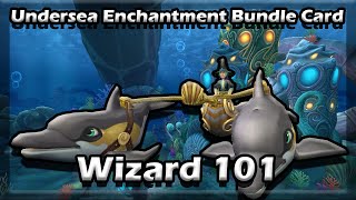 Undersea Enchantment Bundle Card | Wizard101