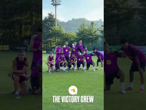 نختم بالفريقين الفائزين اليوم ❤ تدريبات برشلونة 🥰 Barcelona training two winners see u
