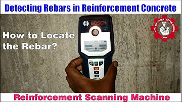 Detecting Rebars in Reinforcement Concrete | Reinforcement Scanning Machine | Rebar Locator |
