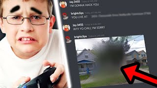 TROLLING A TOXIC RACIST KID! (I GOT HIS ADDRESS)