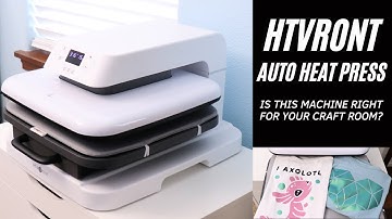 HTVRont Heat Press Setup and Review
