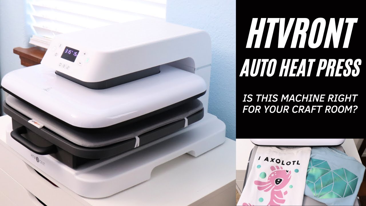 HTVRONT Auto Tumbler Heat Press Machine - Creative Ramblings