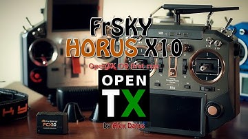 OpenTX on FrSKY Horus X10 - first run, review