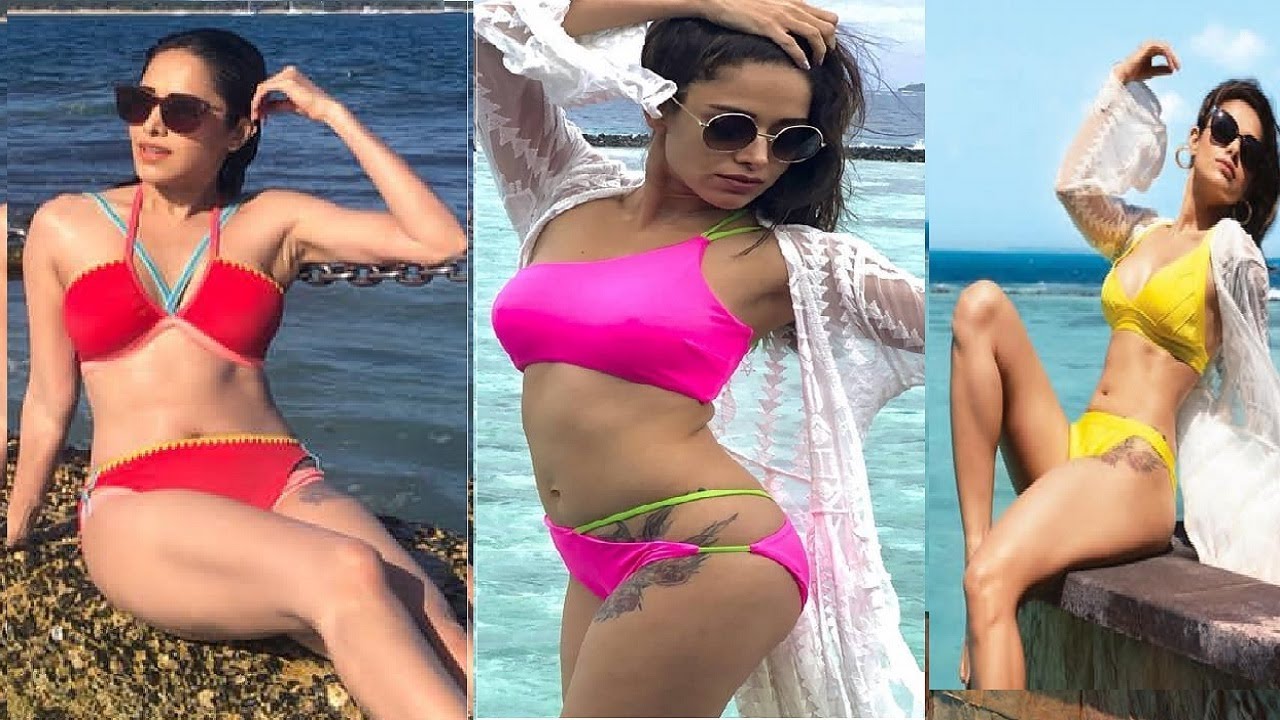 Care Nhi Karda Song Hot Actress Nushrat Bharucha In Bikini In Maldives Youtube 