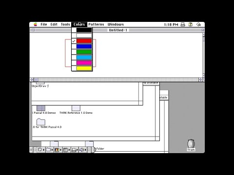 Apple Macintosh - THINK Pascal 4.0 (1991) Symantec