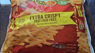 Costco Sale Item Review Ore-Ida Extra Crispy Fast Food Fries French Fried Potatoes Taste Test