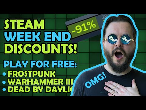 Steam WeekEnd Discounts! 10 Great Steam Deals and Discounts! Also Free Steam Games for a Weekend!