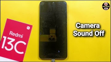 How To Turn Off Camera Sound in Redmi 13c | Redmi 13c me Camera Shutter sound kaise off kare