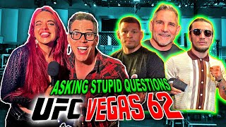 Asking Stupid Questions to Celebrities & UFC Fighters
