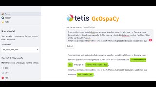 GeospaCy Demo | EACL 2024 Official Presentation #eacl #viralvideo