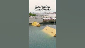 Hoe Venetië overstromingen STOPT