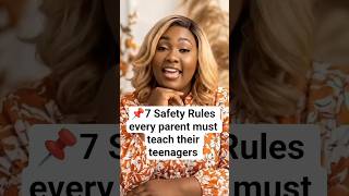 7 Safety Rules every parent must teach their teenagers #parenthack #digitalparenting #digitalparents