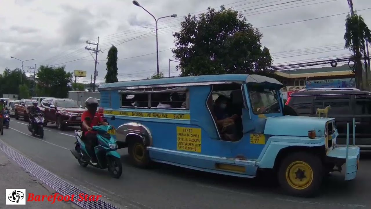 Sucat Dr. A. Santos Ave. Crazy Daily Morning Traffic Walk Tour, Sucat, Paranaque City, Philippines