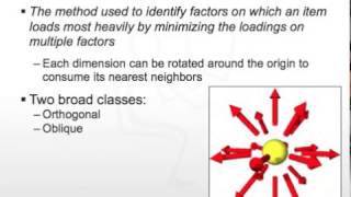 machine learning - Dimensionality Reduction Lesson 5 Exploratory Factor Analysis 1