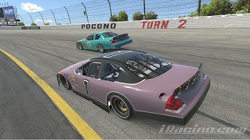 ARCA @ Pocono - Pass in the Tunnel Turn - iRacing