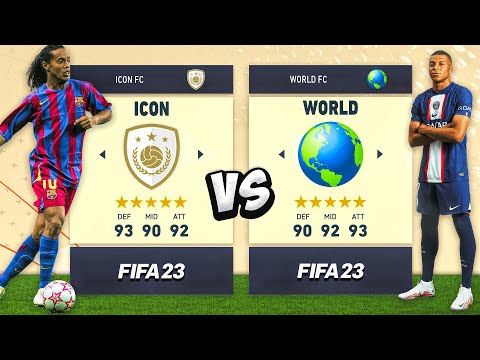 ICON Vs. WORLD... In FIFA 23! ⭐️