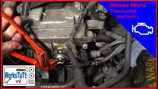 : Nissan Micra Thermostat wechseln WERKSTATT-TV