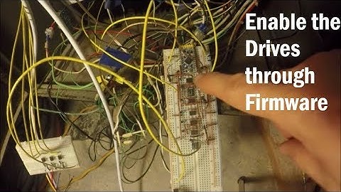 Enable Drives From LinuxCNC: Bridgport R2E3 Boss 8 CNC Retrofit - Part 15