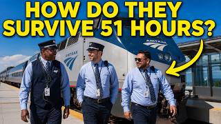 How Amtrak Crews Eat, Sleep & Survive 51 Hours Aboard America's Longest Train