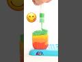 🍭Make a RAINBOW Popsicle ❤️💚🩷for a SUMMER Treat! Learn Ice Cream🍦Colors! #shorts