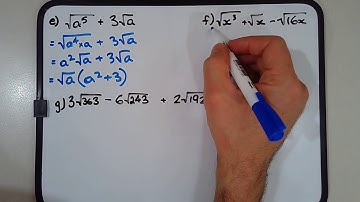 How to add & subtract surds or square root terms by simplifying & collecting like terms (+examples)