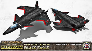 China Black Eagle vs USA High Tech (OPERATION FIRESTORM MOD) C&C Generals Zero Hour