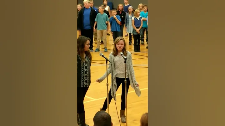 Teagan's Musical..  Momma cried