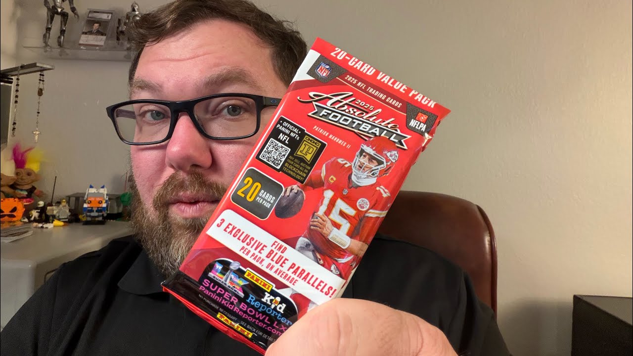 Just 1 Pack!?! 2025 Absolute Football Value Pack Opening | Football Cards