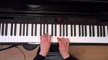 Online Piano Scales: D Minor Harmonic Contrary Motion
