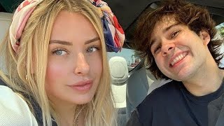 Corinna Kopf flirting with David Dobrik