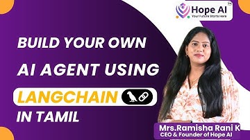 LangChain Demo in Tamil: Complete Walkthrough to Understand Easily #langchain