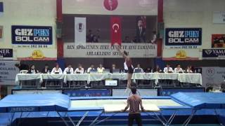 Aşkım Burçe Tunay 2015 Trampolin Kulüplerarası Yarışma II.Seri