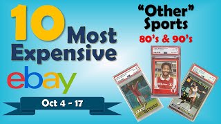 TOP 10 eBay 80s & 90s Other Sports Card Sales | Oct 4 - 17, Ep 42