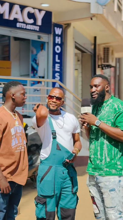 Street interview with #alimuzungu and #musomesa wa Luganda about Jewerly at wise smart jewelry.