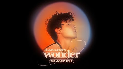 Shawn Mendes Wonder Tour 2022