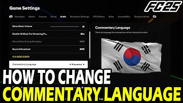 How to Change Commentary Language in EA FC 25