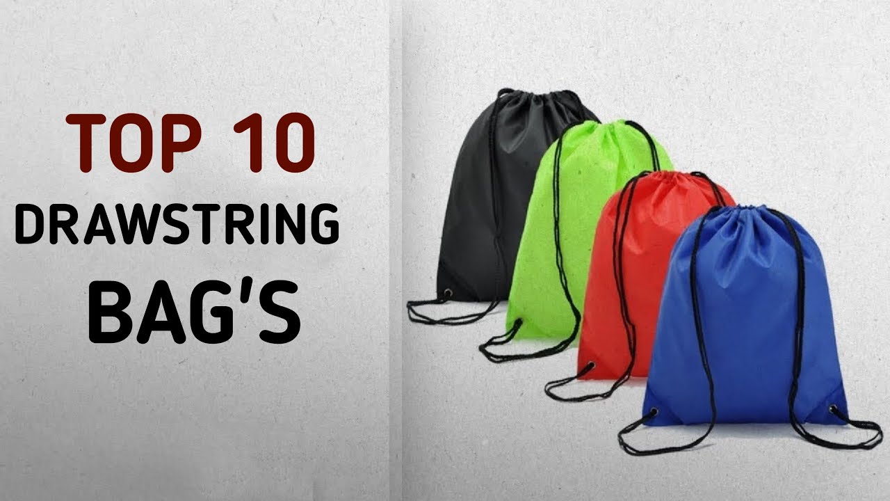 TOP 10 DRAWSTRING BAGS I The 10 Best Drawstring Backpacks I 2021