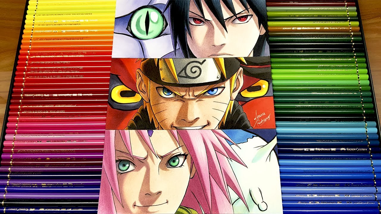 DRAWING, NARUTO, SASUKE, SAKURA