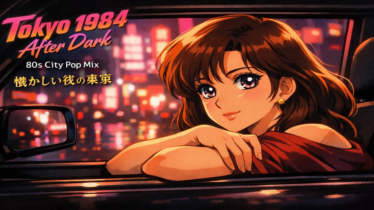Tokyo 1984 After Dark 🚗 80s City Pop Mix | 懐かしい夜の東京