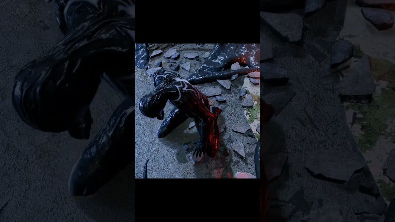 Peter Removes The Venom Symbiote Suit Scene # 