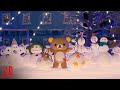 Dancing Snowmen | Rilakkuma and Kaoru | Clip | Netflix Anime