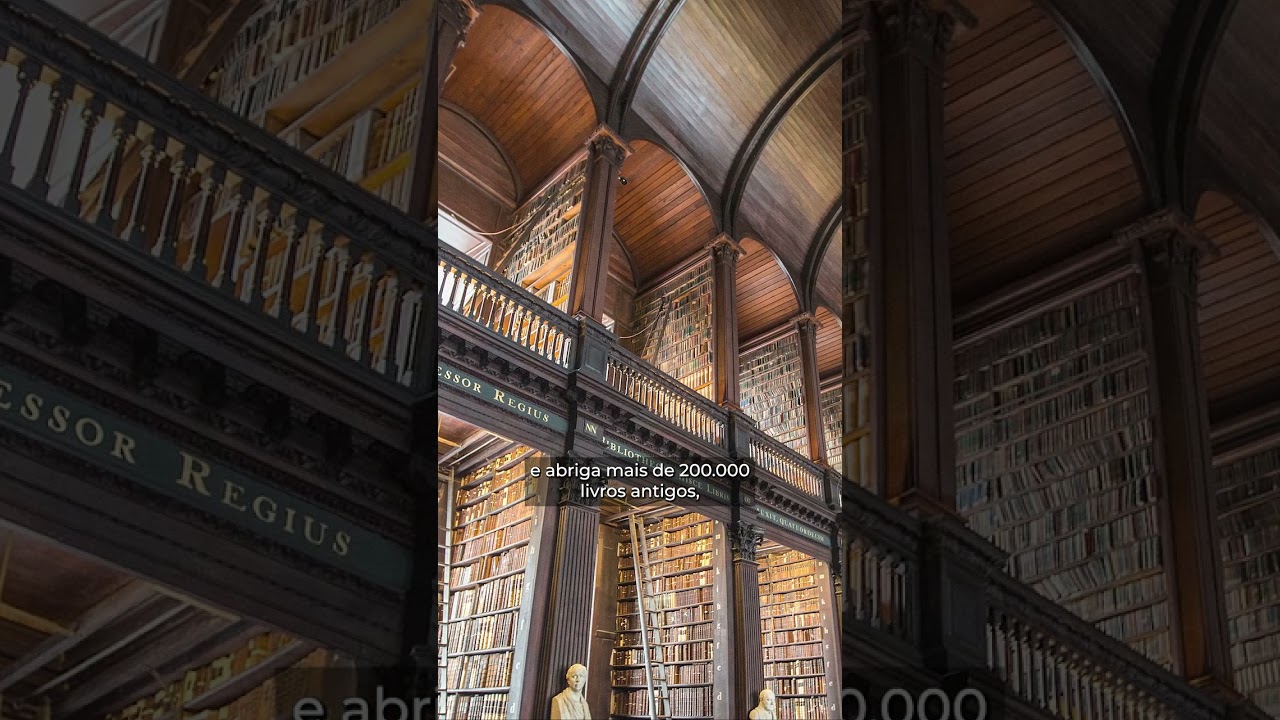 Uma das bibliotecas mais famosas do mundo!