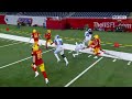 Stars' Amani Dennis picks off Breakers' McLeod Bethel-Thompson and takes it 72 yards to the house